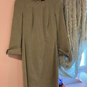 French Connection wool-blend silhouette dress